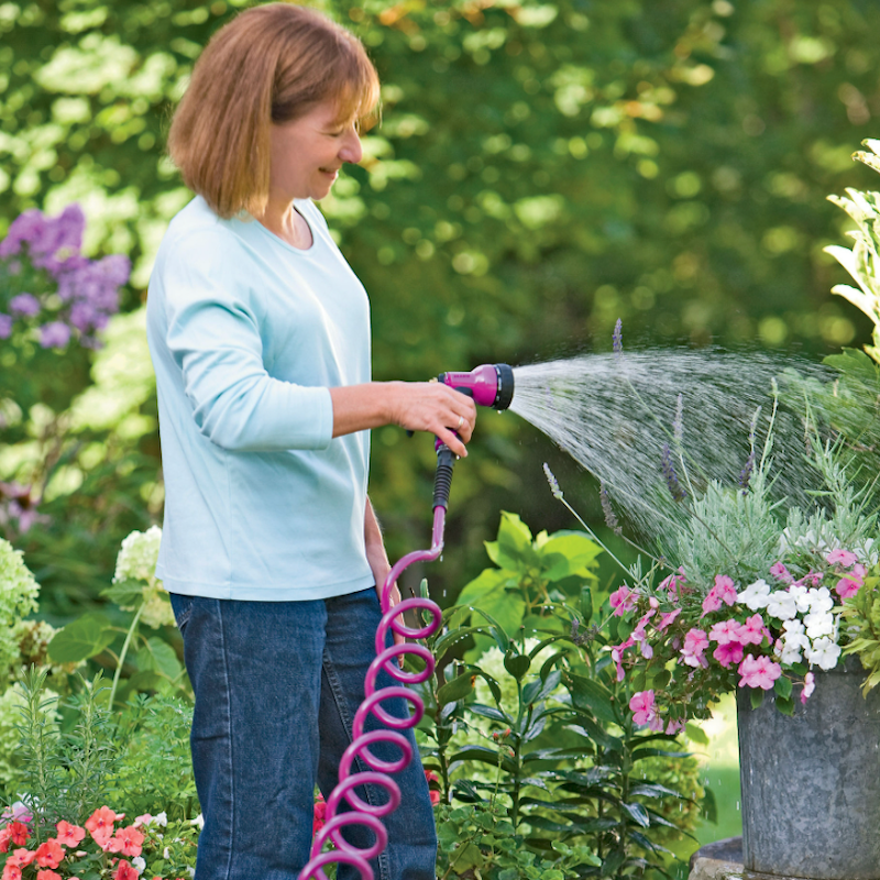 Household irrigation spray with high pressure, garden and landscape sprayers, gardening watering, sprinkling, and land irrigation