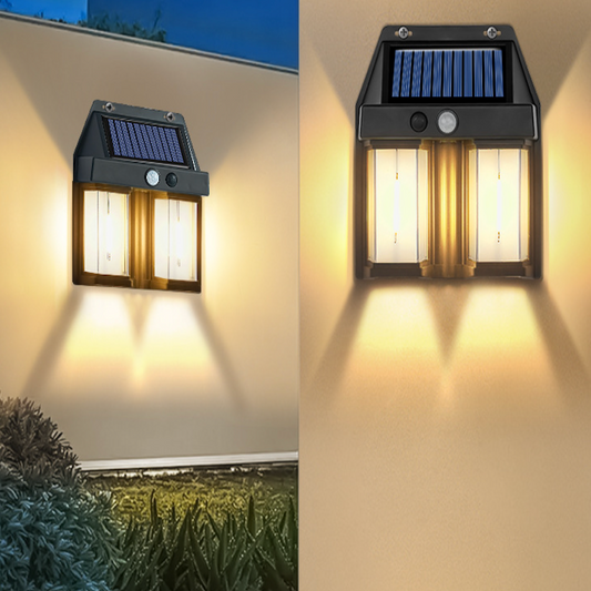 Solar garden lights, household outdoor street lamps, waterproof wall lights